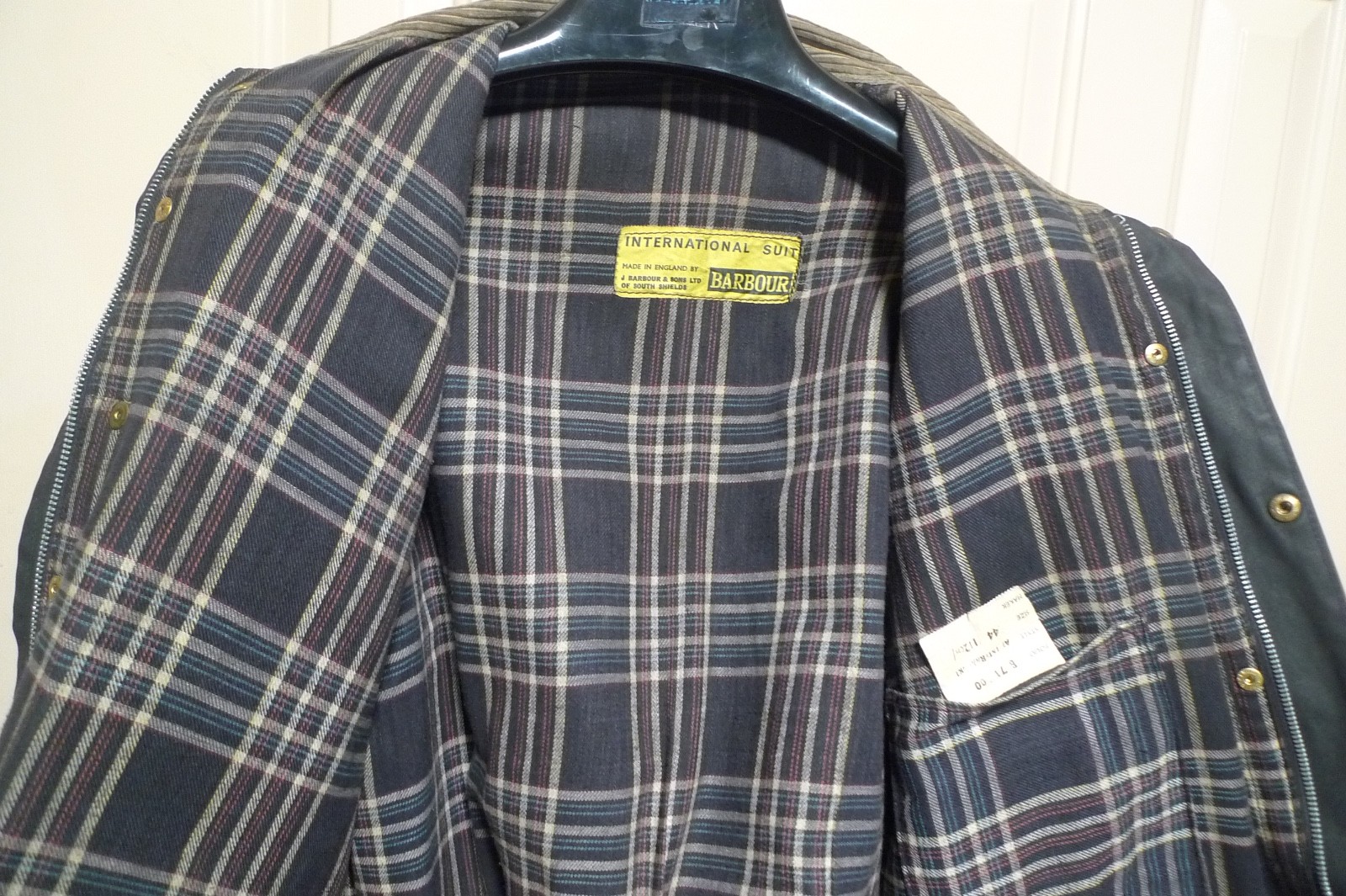 BARBOUR - A7 INTERNATIONAL SUIT WAX COTTON JACKET -MA… - Gem