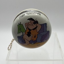 Vintage 1976 Fred Flintstone Metal Yo-Yo HANNA -BARBERA