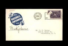 Bucky Harris PSA DNA Signed FDC 1939 First Day Cover Cache Autograph