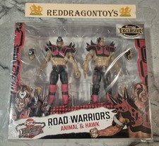 ROAD WARRIORS UNSANCTIONED CLASSIC SUPERSTARS 2-PACK FIGURES RED NEW SEALED WWE
