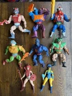Mattel Masters of the Universe Vintage 1981 Action Figure Lot Of 8. Very Good.