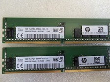 SK Hynix 32GB Kit 2x16GB DDR4 RAM PC4-3200AA ECC Reg HMA82GR7DJR4N-XN Server RAM