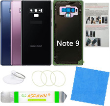 Galaxy Note 9 Back Cover Glass Replacement with Pre-Installed Camera Lens  Inst