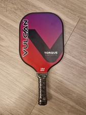 Vulcan Torque Composite Pickleball Paddle Lightweight Racquet, Purple/Red