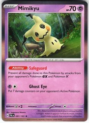 Mimikyu 097/193 Holo Rare Paldea Evolved