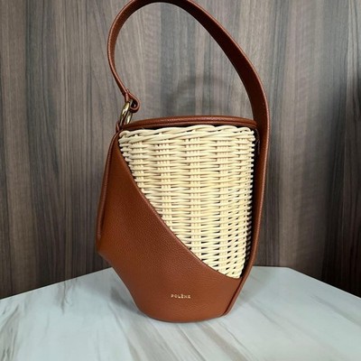 Excellent condition Polene Yk Basket Bag Brown