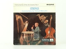 YEHUDI MENUHIN STRINGS (61) 9 Track 7" Single including Picture Sleeve HIS MASTE
