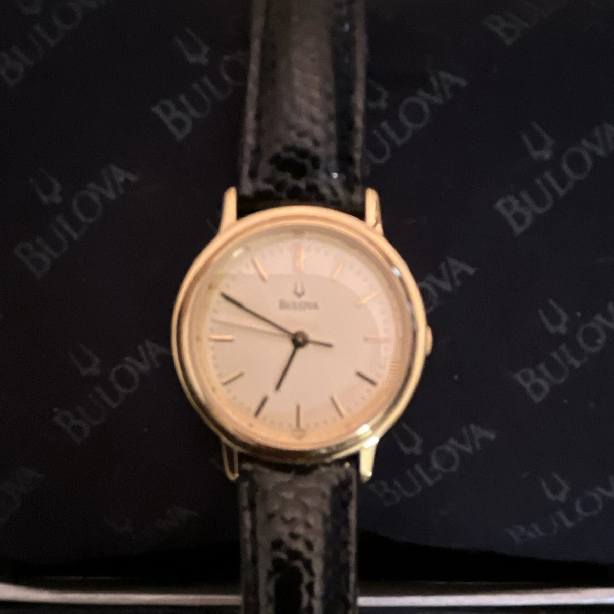 Bulova Leather Band Wristwatches for Women for sale | eBay display picture 1
