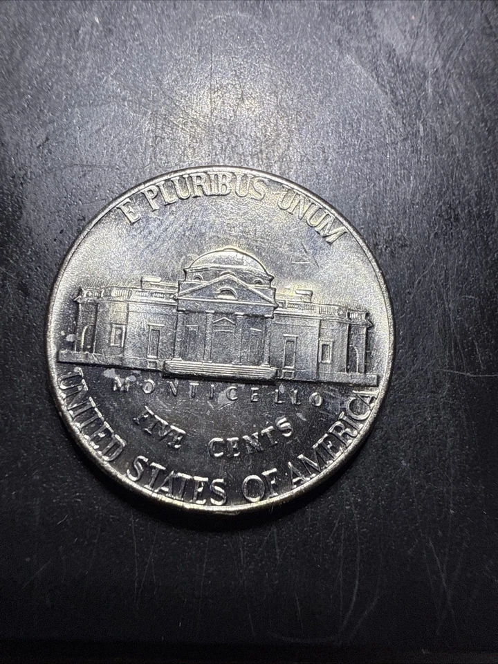 1977d Jefferson degraus completos de níquel - Imagem 2 de 3