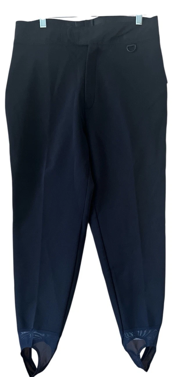 LL Bean Ski Snow Pants Womens Size 12R Stirrup Schoeller WB-400 NWT