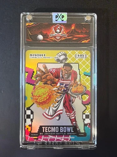 Biscuit Cornelius Bennett Tecmo Bowl Bo Jackson Battle Arena Rad 145 Fire RD323
