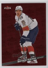 2025 Upper Deck Fleer Ultra Medallions Ruby Red 36/50 Matthew Tkachuk #M-26 1s9y