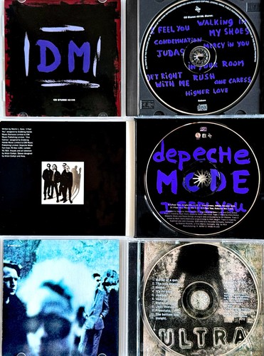 DEPECHE MODE *AT LEAST VG* US 3XCD LOT {1 CD SINGLE; 2 FULL CDs}  (PLS SEE PIX) - Picture 2 of 2