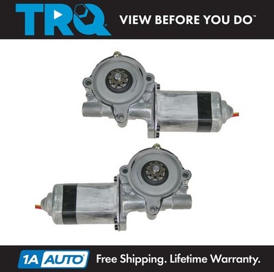 TRQ Power Window Lift Motor Pair Set of 2 for Ford Pickup Truck Lincoln Mercury