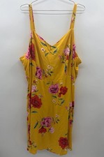 Old Navy Womens Plus Size 4X Floral Sweetheart Neckline Smocked Back Dress