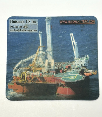 Promotional Mousepad Helix Q4000, DP3 Semi-submersible Vessel 7-1/2  X 8 