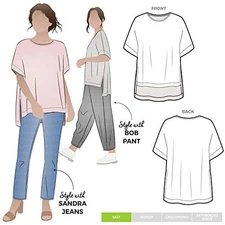 Sewing Pattern - Betty Woven Tunic Sizes 18-30