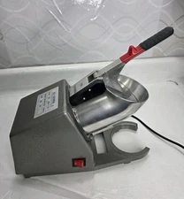 Reespring Shaved Ice Machine Ice Crusher Snow Cone Machine with Stainless Ste...