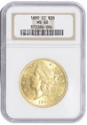 1890-CC Liberty Double Eagle — photo from another recent sale