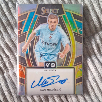 Panini La Liga 2023/24 Savo Milosevic Auto SE-SMC Prizm /25