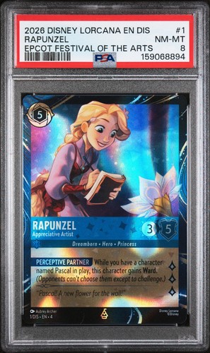Rapunzel - Gifted Artist graded PSA 8 for sale on eBay