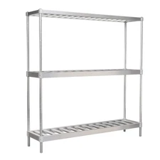 New Age Industrial NS475 18"D x 76"H x 72"L Keg Stacker Shelving Unit
