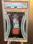 2024 Select Bo Nix White Rookie Patch Jersey Number /75 Rare RC