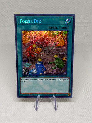 Fossil Dig SGX4-ENC14 Secret Rare 1. Auflage SPEED DUEL YuGiOh