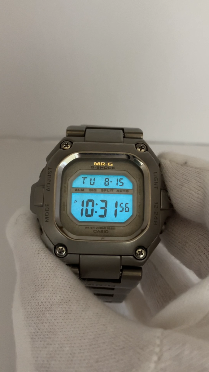 カシオ MRG-110T チタン CASIO G-SHOCK MR-G MRG-110T Titanium square watch shock