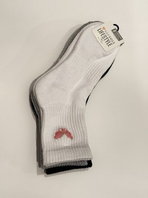 Women s Sofsole Half Crew Socks 3 Pack, Women s Size 5-10.