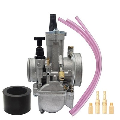 Joygowe Universal PWK 34mm Carburetor Compatible With Power Jet For PWK34