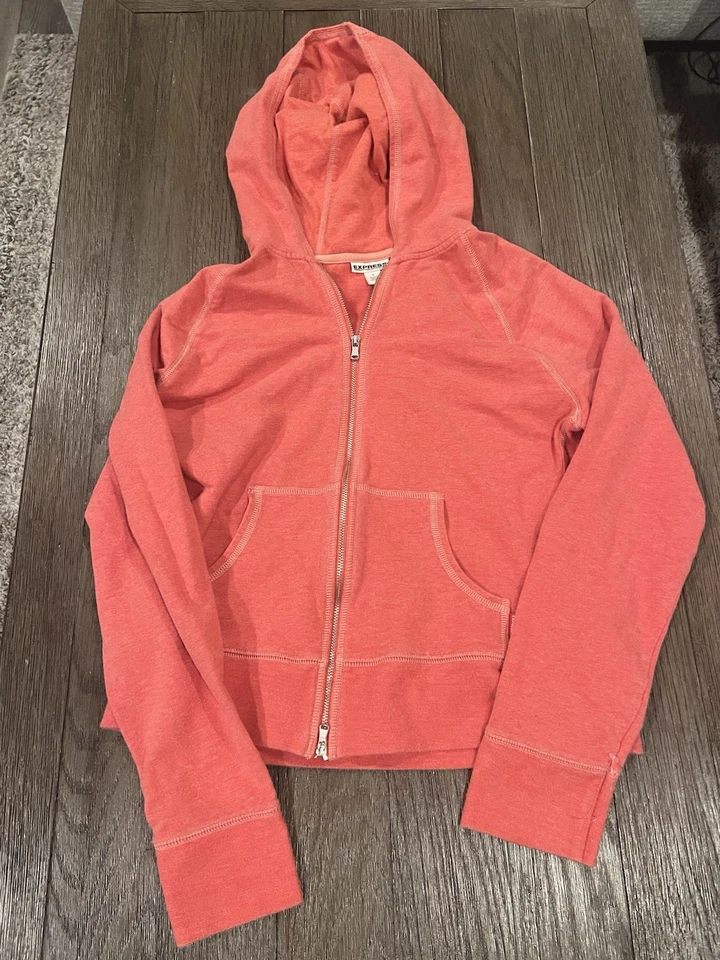 Mujer Express Chándal Sudadera con Capucha Pierna Ancha 2 Piezas Grande Rojo Foto 2 de 3