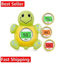Baby Bath Thermometer, Digital Water Temperature Thermometers with 3 Color Ba...