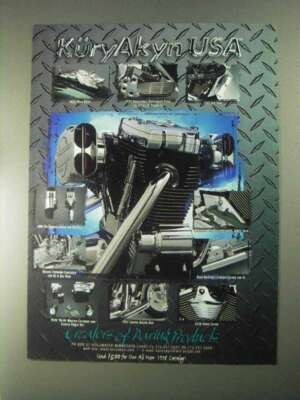 1998 KuryAkyn Motorcycle Parts Ad - USA