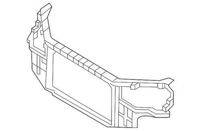 Oem New 12 13 Kia Radiator Core Support Carrier Assy Frnt End Module c000 Ebay