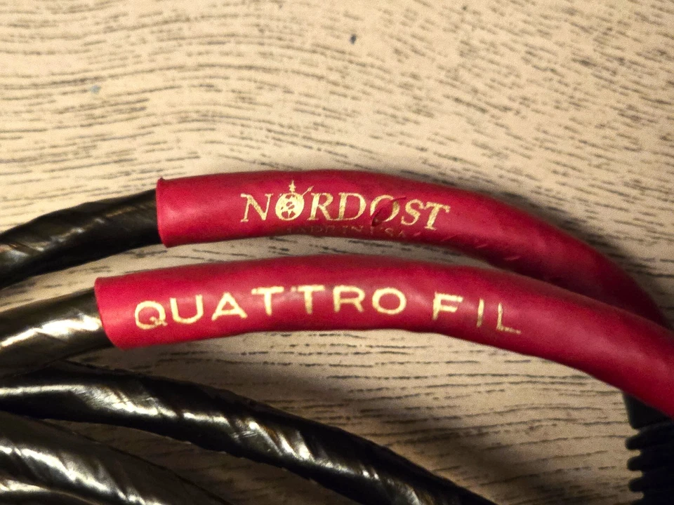 Nordost Quatrro Fil Balanced / XLR Pair of Cables - 4ft - Image 2 of 2