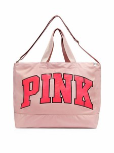 blush pink duffle bag