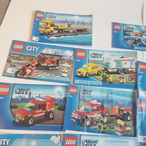 LEGO Instruction Manuals Lot CITY Huge Large Vehicles Cars Trucks Etc - Picture 3 of 17