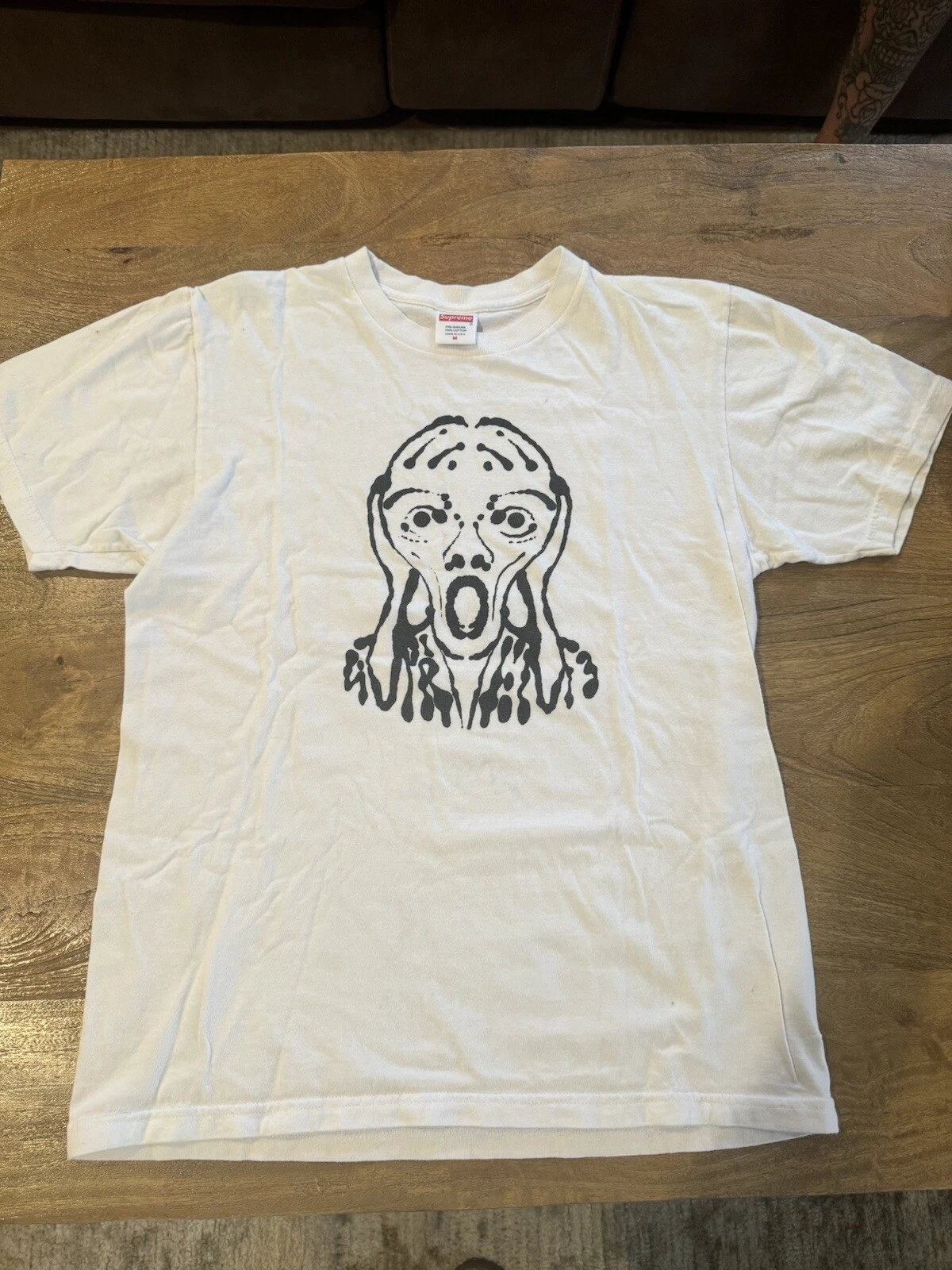 T shirt Supreme Scream taille moyenne 