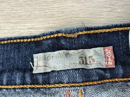 Levi’s 515 Boot Cut Jeans Dark Blue Denim Pants Women’s 8 M (Actual 30X29.5) - Picture 16 of 23