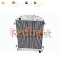 Aluminum 3 Row Radiator For 1933-34 Ford-grill-shells1930-1931 Model A Chevy V8 Aluminum 3 Row Radiator For 1933-34 Ford-grill-shells1930-1931 Model A Chevy V8