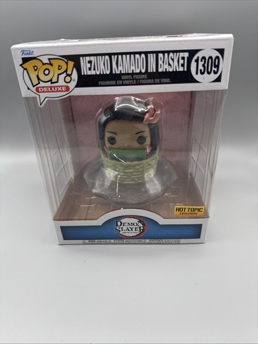 Funko POP! Nezuko Kamado In Basket #1309 *Hot Topic Exc*  (Demon Slayer, Funko) - Picture 1 of 6