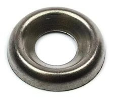Marine Cup Washers 316 Stainless Steel Finishing Cup Washers - Sizes #4 To #14