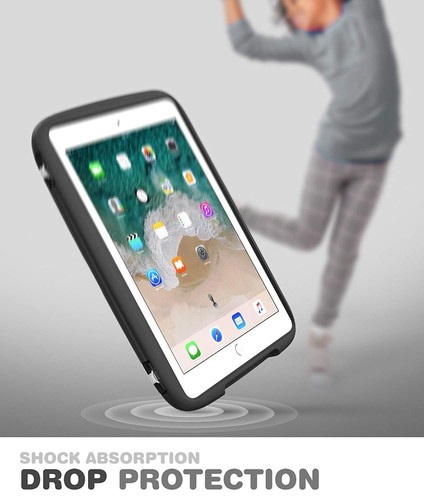 New iPad 9.7" 2017 2018 Case Mumba Kido Protection Cover for Kids w/ Carry Strap - Picture 5 of 31
