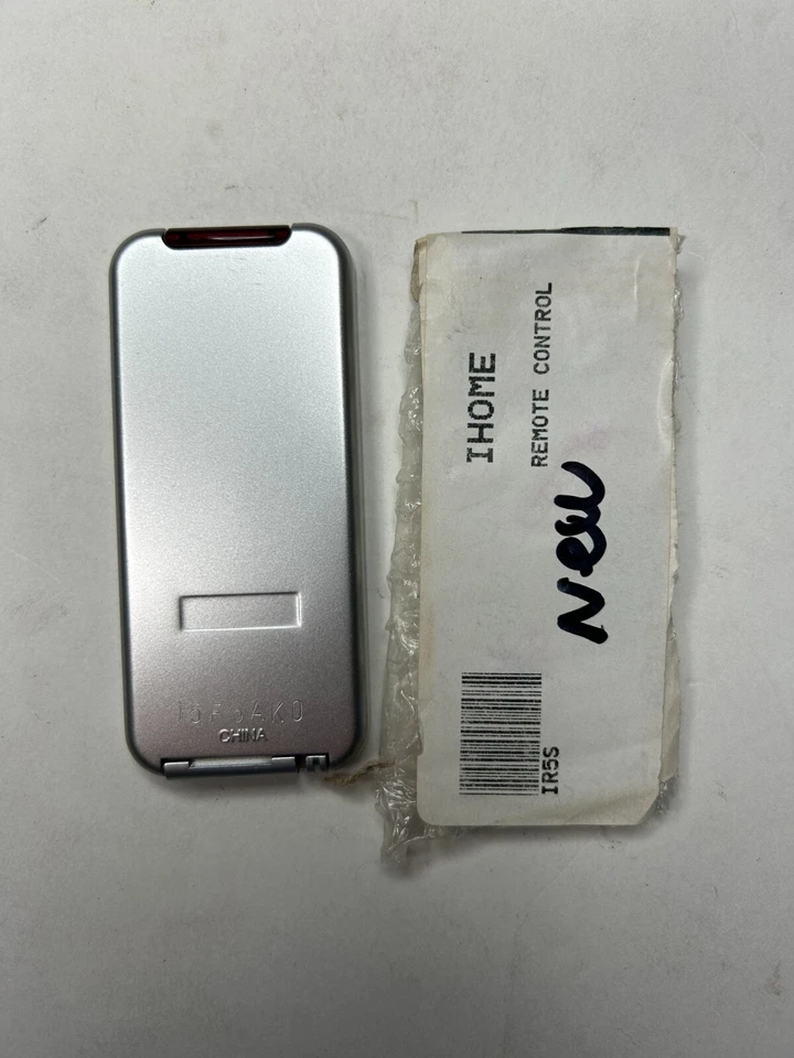 Control remoto iHome IR5S, plateado - OEM NOS para IH3, IH3S, IH5, IH55, IH56 Foto 2 de 2