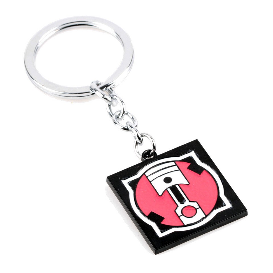 Rainbow Six Keychain Siege 6 Alloy Holder Fashion Car Chaveiro Game ...