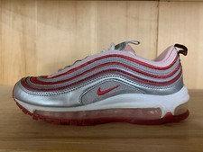VINTAGE NIKE AIR MAX 97 CL METALLIC SILVER RAZZLE PINK GS SZ 5 Y 313054-061