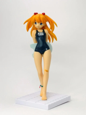 【SWIMCITY】 Asuka top ♥2Colors Evangelion Asuka Langley Extra School Swimming Suit Figure