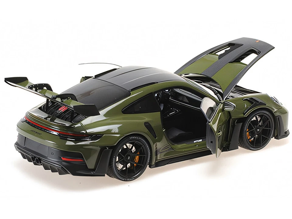 Porsche 911 GT3 RS Nato Olive Carbon 2024 em escala 1/18 - Imagem 2 de 4