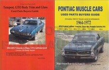 Gto Tempest Parts Interchange Book Set 1964 1965 1966 1967 1968 1969 1970-1972
